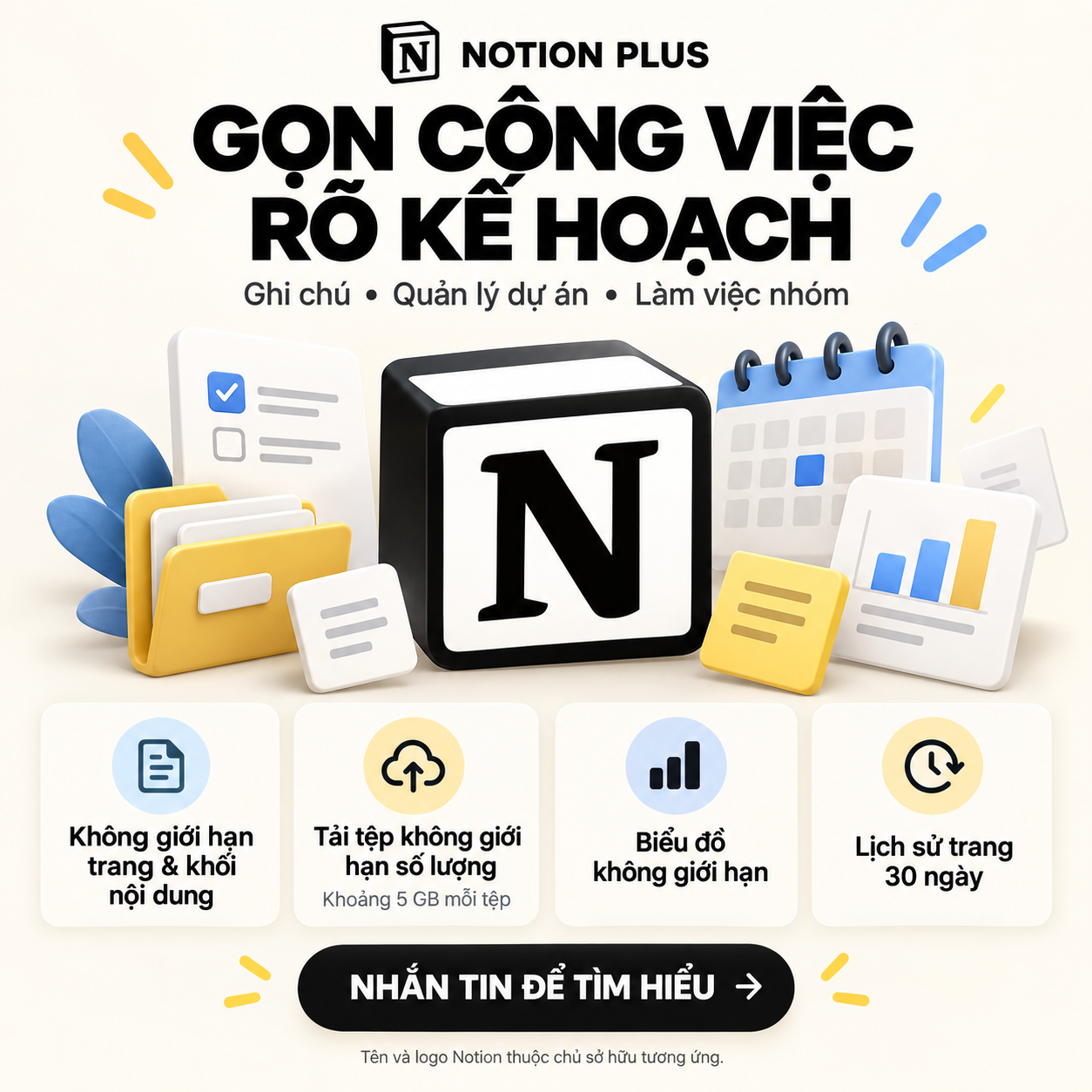 Tài Khoản Notion