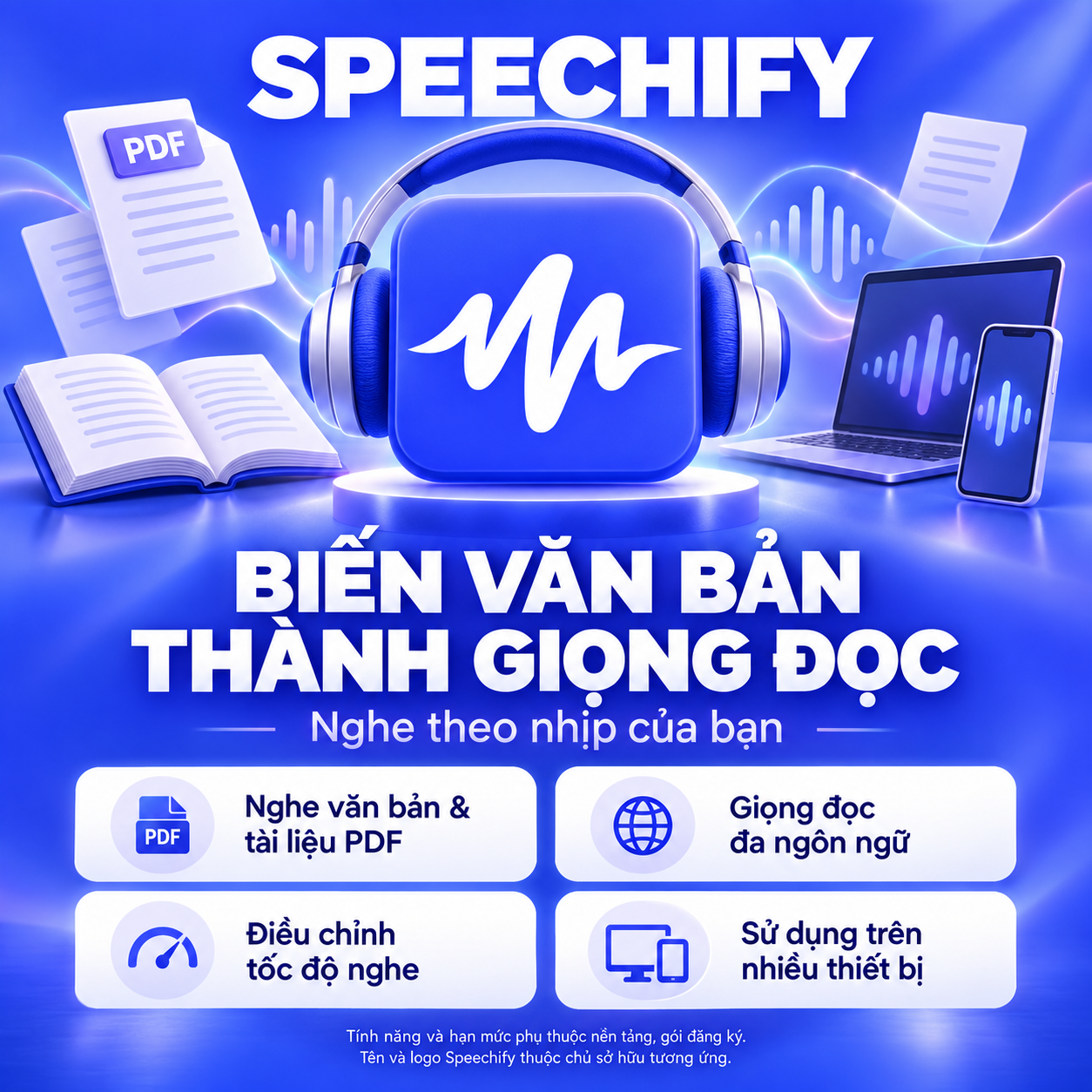 Tài Khoản Speechify