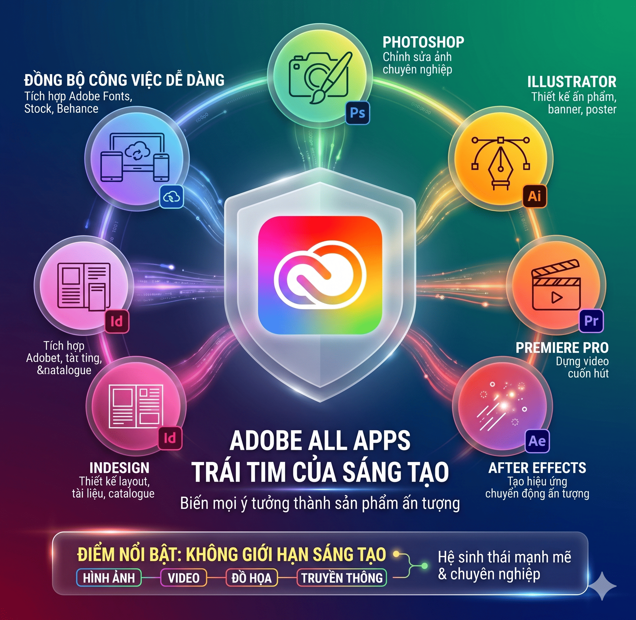 Tài Khoản Adobe All Apps - Ảnh 2