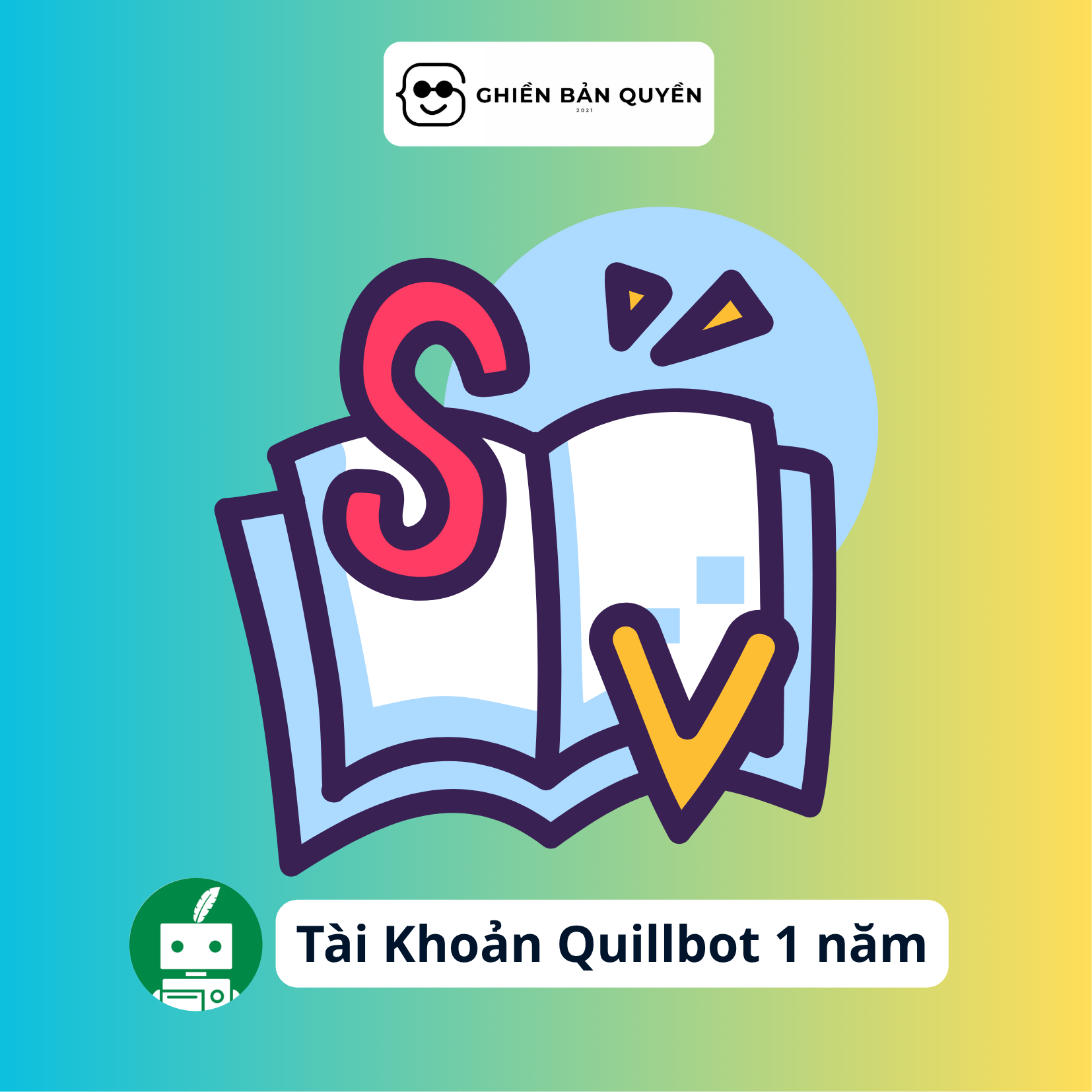 Tài Khoản Quillbot 1 năm