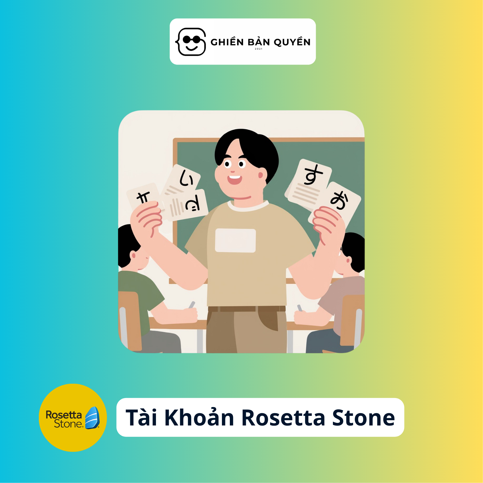Tài Khoản Rosetta Stone