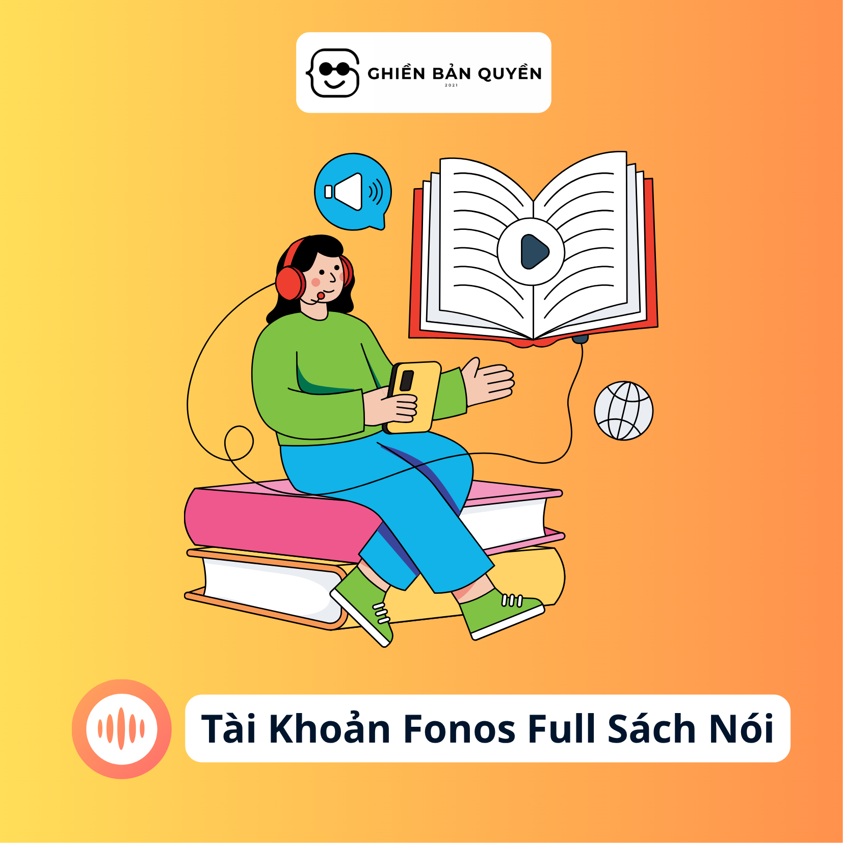 Tài Khoản Fonos Full Sách Nói