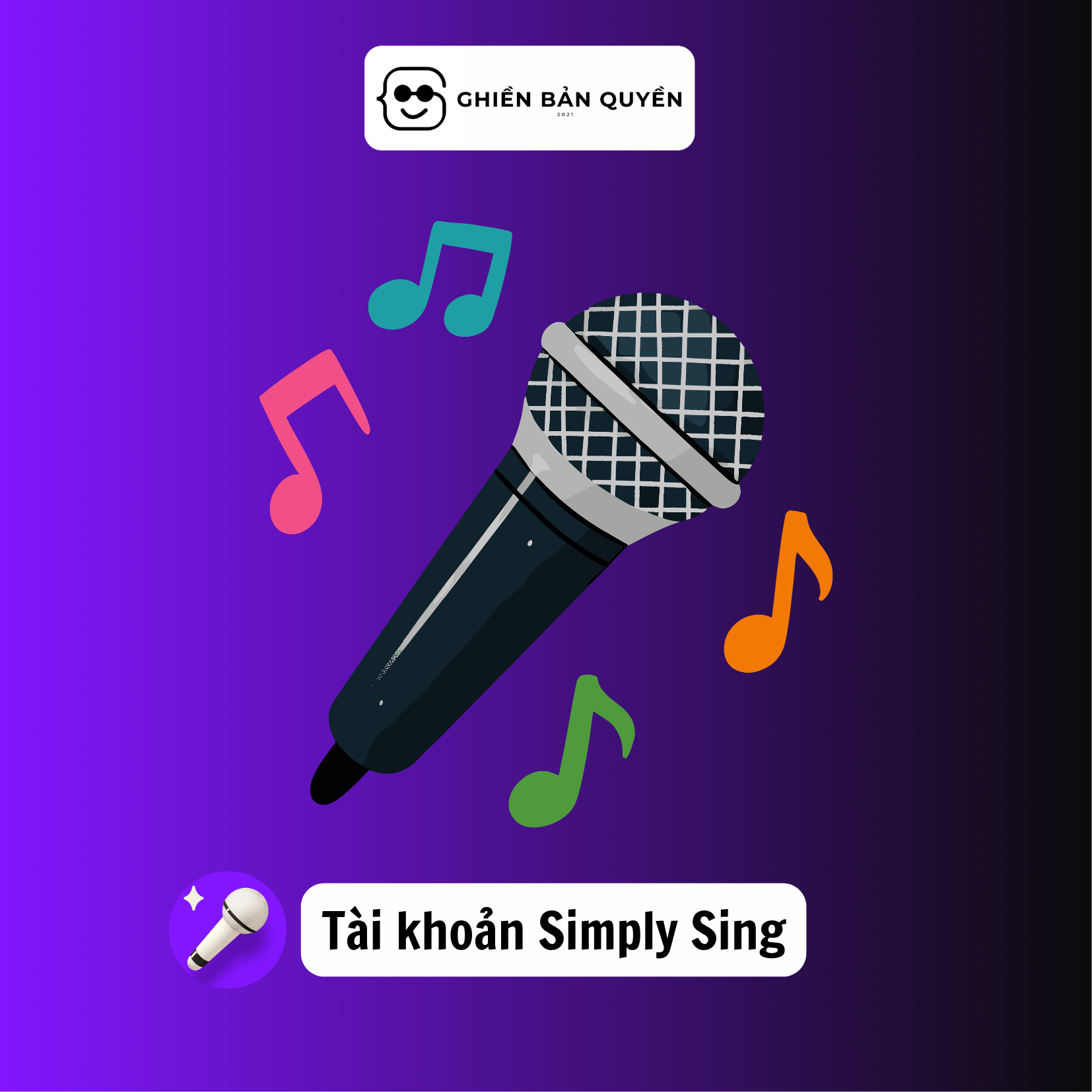 Tài Khoản Simply Sing