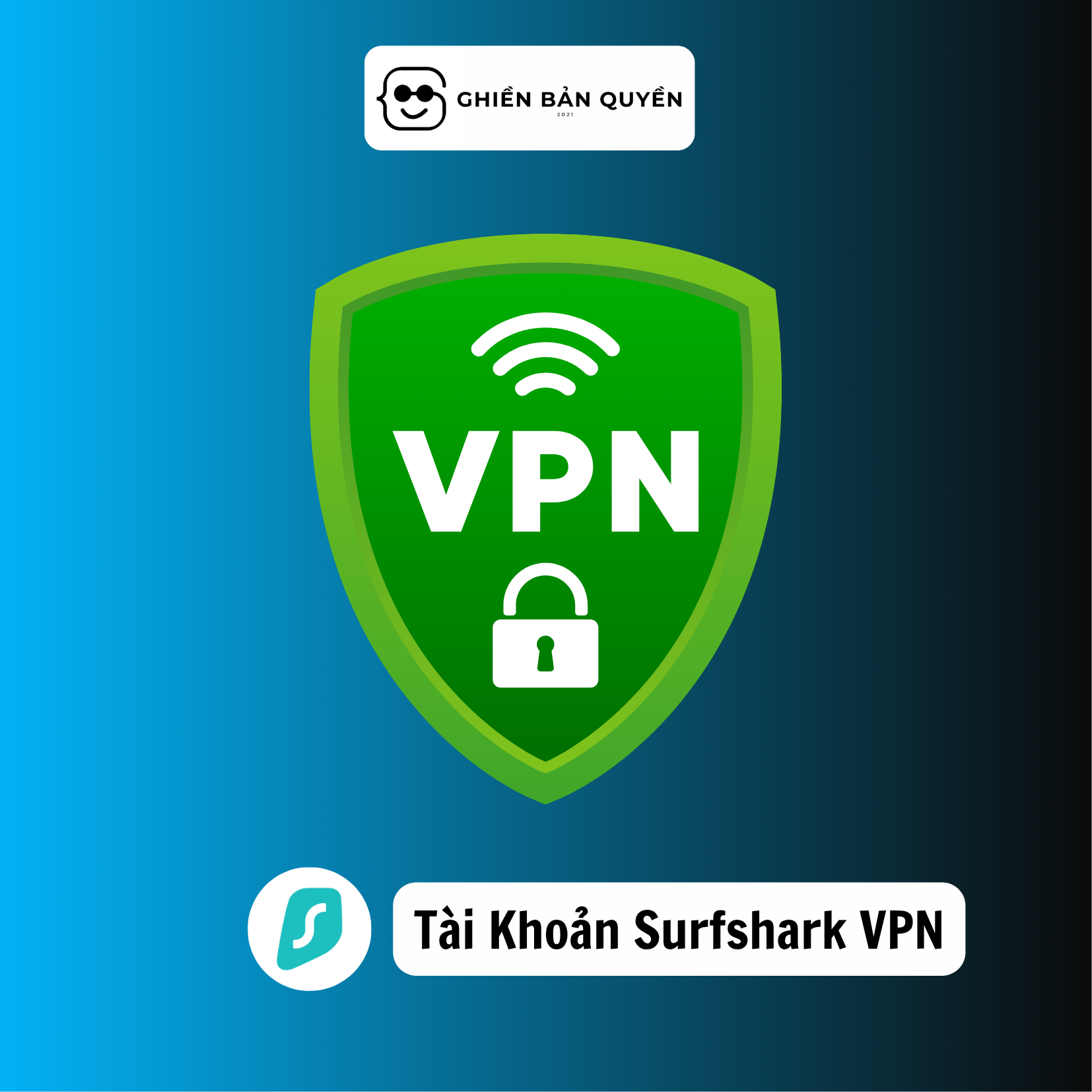 Tài Khoản Surfshark VPN