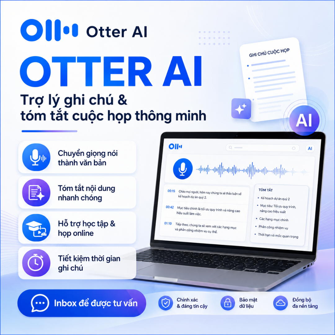 Tài Khoản Otter AI - Ảnh 2